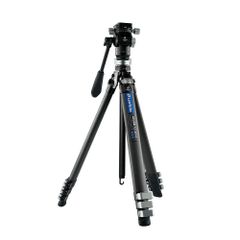 Leofoto(レオフォト) AZ-204C+LB-38+BV-0R アジュール三脚［AZシリーズ｜ブラック(BK)］【一年保証】