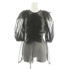 新品タグ付き】keina rita ケイナリタブラックスワンブラウス