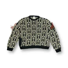 SUNSEA 27h REBUFFAT SWEATER ニット セーター サンシー SUNSEA2752 ブラック 2 73605A5のサムネイル