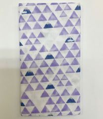 ダブルガーゼ手ぬぐい 和晒し手ぬぐい おまとめ買いがお得 【うろこふじ ラベンダー】汗取り 薄い ご旅行にも 出産祝い 沐浴 新品未使用品 日本製
