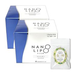 お得ユーグレナ女神セット 金秀バイオ NANOフコイダンエキス顆粒　120g(2g× 60包 ）2箱 正規代理店  ナノフコイダンエキス