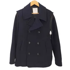 UNDERCOVER Pコート UNDERCOVER - アンダーカバイズム 11AW レザー切替ウールPコート
