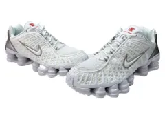 ナイキ NIKE 25年製 SHOX TL ショックス メッシュ ローカット シューズ 白 AV3595-100 メンズ靴 スニーカー ホワイト 27.5cm 104S-1020