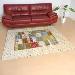 さらにお値下げ中【美品】ギャッベカシュクリ一点もの