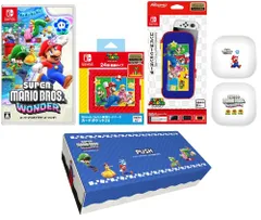 【オリジナルBOX入り】スーパーマリオブラザーズワンダー スクエア小皿2枚セット&カードポケット24&コンビネーションポーチ同梱
