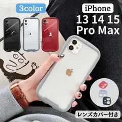 iPhone 13 Pro Max 14 Pro Max 15 Pro Max ケース iface 型 韓国 クリア レンズカバー付き