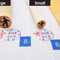 卓球・ピンポンのアイコンはんこ（小）　部活・スポーツ【スケジュールスタンプ】