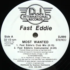米12” Fast Eddie Smith Most Wanted DJ999 D.J. International R /00250
