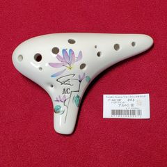 フォーカリンク オカリナ ハンドペイント アルトC 紫 F-AC-HP 003