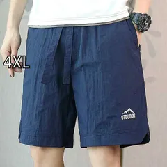 [4XL]メンズ ファッション 服 男性用 オシャレ シンプル 大人 かっこいい 大きいサイズ ストリート 紳士服 夏 薄手 スポーツ ズボン カジュアル 速乾 ランニング パンツ ハーフ パンツ 夏