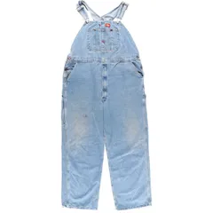 古着 ビッグサイズ ディッキーズ Dickies デニムオーバーオール メンズw44/eaa362538