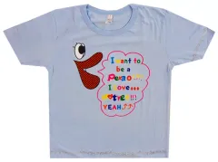 【中古】Tシャツ(女性アイドル) Not yet ペラペラペラオTシャツ ライトブルー Lサイズ 「ペラペラペラオ 発売記念プレミアムイベント」