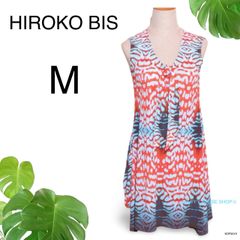 M.&KYOKO ノースリーブ ニットチュニック フリーサイズ コットン
