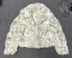 threetimes(スリータイムズ) メレンゲ ファージャケット threetimes