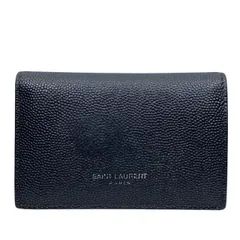 SAINT LAURENT サンローラン 小物 6連 キーケース キーリング ロゴ レザー ブラック