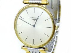 LONGINES Grand Classique ☆ ロンジン グランドクラシック L4.635.2 メンズ 時計 ウォッチ クォーツ ゴールド文字盤□7E7F