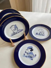 スヌーピーのお皿セットとお皿立て