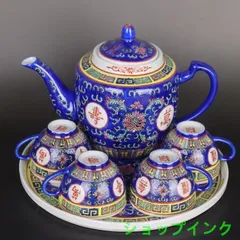 2204 中國景徳鎮製　萬壽無疆　ティーポット 2204 中國景徳鎮製 萬壽無疆 ティーポット