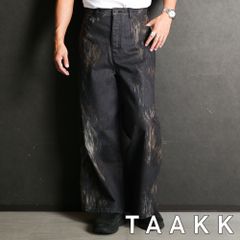 定価53800円 TAAKK 2024SS むら糸立体ジャガードデニム 日本製 - メルカリ