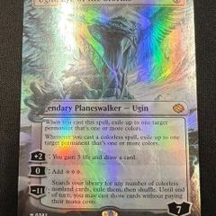 MTG　嵐の目 ウギン Ugin, of the storms　ボーダーレス foil　英版