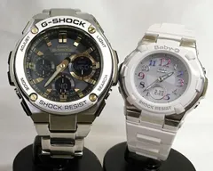 恋人たちのGショックペアウォッチ G-SHOCK BABY-G  カシオ 2本セット  電波ソーラー GST-W110D-1A9JF BGA-1100GR-7BJF  ラッピング無料