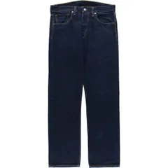 古着 濃紺 リーバイス Levi's リーバイス501 ユーロモデル ストレートデニムパンツ W32 L32 メンズw34相当/eaa555025