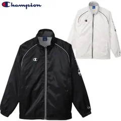 チャンピオン(Champion) メンズ ウィンドブレーカージャケット C3-YSC16 ホワイト Sサイズ