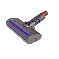 QASULER 掃除機用ハードフロアブラシヘッド、ダイソン用、掃除機ヘッドアクセサリーフロアブラシヘッド電動吸引ヘッドフロアカーペットローリングブラシV6V8V10 掃除機用床ブラシ