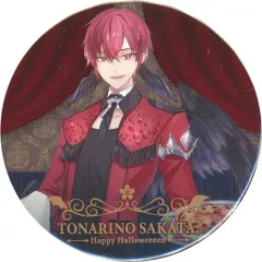 【中古】バッジ・ピンズ となりの坂田。(浦島坂田船/等身キービジュアル) 缶バッジ 「Happy Halloweeeen 浦島坂田幽霊船 Ψ悪魔執事Ψ あなたが飽くまで仕えます ワタクシかなり使えます ちゃんとしni9htお仕置きデビか～????」 缶バッジく