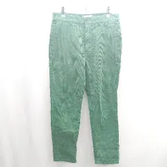 ◇ Θ BEAUTY&YOUTH UNITED ARROWS コーデュロイ テーパードパンツ サイズM グリーン レディース E  【1502180067587】