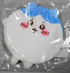 グレイ・パーカー・サービス ちいかわくじ もちっとふわっとコレクション D賞 ハチワレ まんまるポーチ