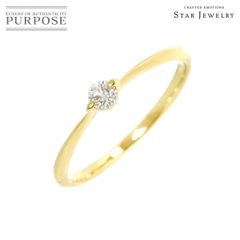 リング 13号 ダイヤ 0.30ct K18 YG PG イエロー ピンクゴールド 750  