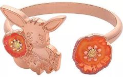 [Used] Accessory (Non-metallic) Eevee Ring Fleur de Coquelicot "Pokémon" Pokémon Center Limited Edition