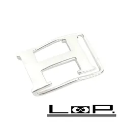 ■新同■磨き済■ヴィンテージ■　エルメス H コンスタンス マネークリップ 財布 シルバー SV 925 箱 【146350】のサムネイル