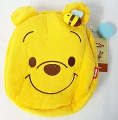 【中古】バッグ(キャラクター) プーさん フェイスポーチ 「くまのプーさん」 ディズニーストア限定