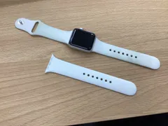 SA129 Apple Watch series3 アップルウォッチ3 GPSモデル　38mm シルバーアルミニウムホワイト 本体　ジャンク品