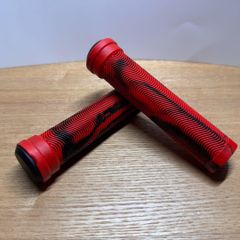[新品]グリップ交換にオススメ！マーブル柄グリップ　レッド
