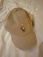 【新品】ポロ ラルフ・ローレン ブラウンキャップ　レア 国内正規品 POLO RALPH LAUREN（キャップ ・ ブラウン/茶色系）のフリマ