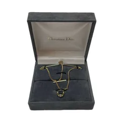 専用BOX付き Christian Dior ヴィンテージ ネクタイチェーン ゴールド