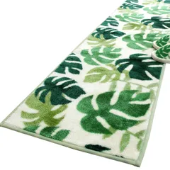 【新着商品】120cm キッチンマット モンステラ