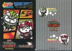 [중고] 클리어 파일 키티 (와일드 타이거 & 버나비) A4 클리어 파일 [극장판 TIGER & BUNNY -The Rising-×헬로 키티]