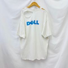 XL 00s GILDAN 古着 ボロ グランジ DELL Tシャツ 企業系 ロゴ ビッグサイズ ホワイト