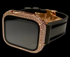 アップルウォッチバンド ラバーベルト Apple Watch 　キラキラ ケース カバー  メンズ レディース 38 40 41 42 44 45 46 49 SE1/2/3 Ultra1/2/3  10