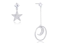 SILVER925 アシンメトリー ピアス レディース 金属アレルギー対応 シルバー シルバー925 シンプル ジュエリー