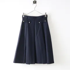 新品タグ付き　ロイスクレヨン フレアスカート ロイスクレヨン ダークネイビーフレアスカート ウエストベルト