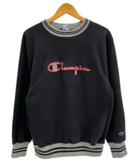 90s champion reverse weave 目ありブラック 美品 希少 90's Champion リバースウィーブスウェット “目付き・ブラック
