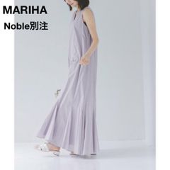 マリハ☆夏の月影のドレス NOBLEカラー別注 ワンピース パープル