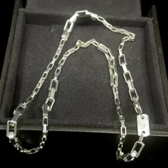 グッチ ベネチアン チェーン ネックレス シルバー925 ケース付き 約39.8cm GUCCI Venetian Necklace Silver925 W/case
