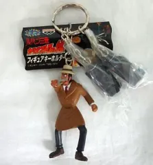 【中古】キーホルダー・マスコット(キャラクター) 銭形警部＆突撃隊(2人/盾装備) フィギュアキーホルダー 「ルパン三世 カリオストロの城」