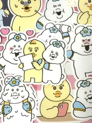 24枚　んぽちゃむ３　防水シール